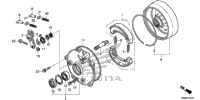 REAR BRAKE PANEL