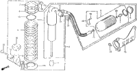 Rear Shock Absorber 81-82