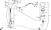 Rear Brake Master Cylinder 82