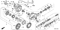Front Final Gear (Trx500fa'01-'04/Fga'04)