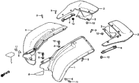 185/200 Rear Fender 80-83