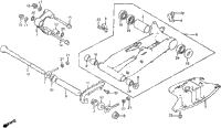 SWINGARM / ENGINE PROTECTOR