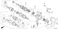 FRONT KNUCKLE / DRIVESHAFT