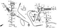 Handle Levers + Switches + Cables ('02-'04)