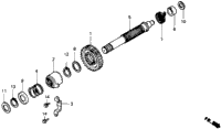 Kick Starter Spindle