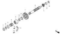 Kick Starter Spindle