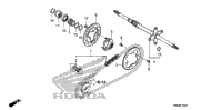 Rear Wheel Axle