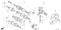 FRONT KNUCKLE / DRIVESHAFT