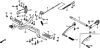 Step + Gearshift Pedal + Brake Pedal