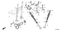 Camshaft + Valve