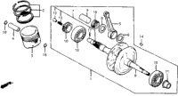 Crankshaft + Piston