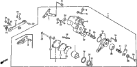 REAR BRAKE CALIPER