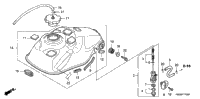 Fuel Tank (Trx300ex'01-'06)