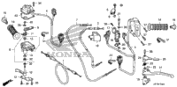 Handle Lever@Switch@Cable