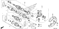 Front Knuckle@Front Drive Shaft