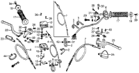 Control Levers + Switches + Cables 85-86