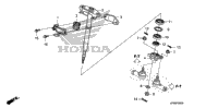 Steering Shaft (Trx500fe/Fm)