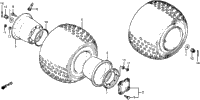 Atc185s Rear Wheel 81