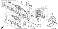 Front Knuckle@Front Drive Shaft
