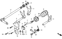 Gearshift Drum