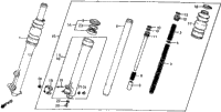 185S/200Front Shock Absorber Assy 83