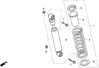 REAR SHOCK ABSORBER