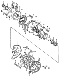Brake + Rear Hub