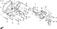 300 Fw Left Crankcase Cover
