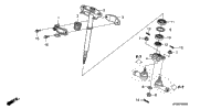 Steering Shaft (Trx500fe/Fm)