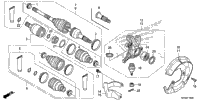 Front Knuckle@Front Drive Shaft