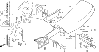 Fuel Tank + Seat 81-82