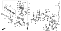 Trx300 Front Brake Master Cylinder 93-95