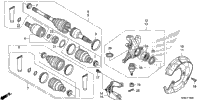 Front Knuckle@Front Drive Shaft