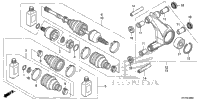 Rear Knuckle@Rear Driveshaft
