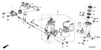 Steering Shaft (Power Steering) (Trx500fpe/Fpm)