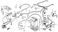 Wire Harness + Battery