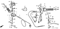 Handle Levers + Switches + Cables ('01-'05)