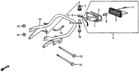 Taillight + Carry Pipe 84-85