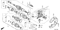 Front Knuckle@Front Drive Shaft