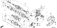 FRONT KNUCKLE / FRONT DRIVE SHAFT
