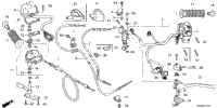 Handle Lever@Switch@Cable