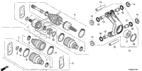 Rear Knuckle@Rear Drive Shaft