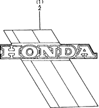 Fuel Tank Emblems