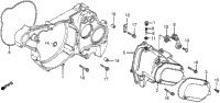 Left Spacer Cover + Sub Trans Cover