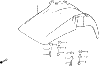 Front Fender 81-82