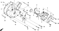 300 Left Crankcase Cover