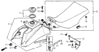 Fuel Tank + Seat