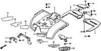 Rear Fender 83-85