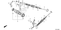 Camshaft + Valve