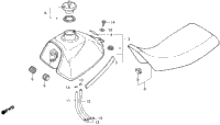 Fuel Tank + Seat